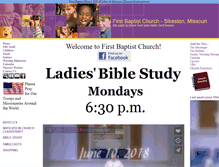 Tablet Screenshot of fbcsikeston.org